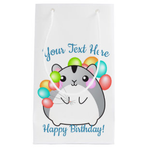 Niedlich Gray Kawaii Hamster Kleine Geschenktüte