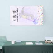 Niedlich Gray Tyrannosaurus Rex Dinosaur Toy Gebur Banner (Messeveranstaltung)