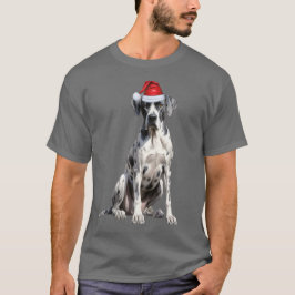 Niedlich Great Dane Dog Lover Funny Christmas T-Shirt