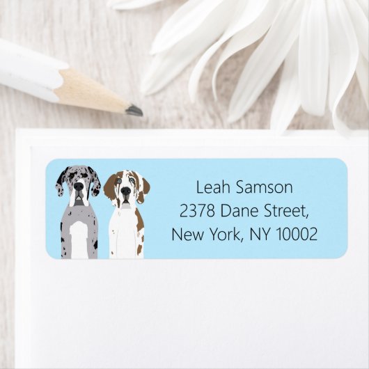 Niedlich Great Dane Hunde Blue (Insitu)