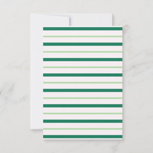 Niedlich Green Avocado Stuffy, Plush Birthday Part Einladung (Rückseite)