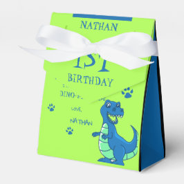 Niedlich Green Blue Dinosaurier Thema Geburtstags  Geschenkschachtel