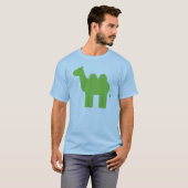 Niedlich Green Camel T-Shirt (Vorne ganz)