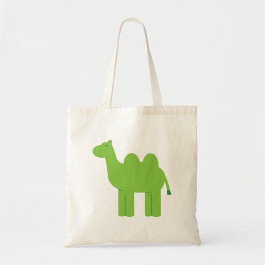 Niedlich Green Camel Tragetasche (Vorne)