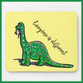 Niedlich Green Dinosaur Mousepad