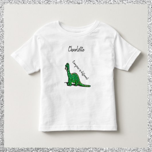 Niedlich Green Dinosaur Tshirt