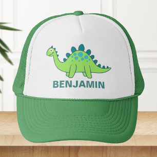 Niedlich Green Dinosaurier Kids Truckerkappe