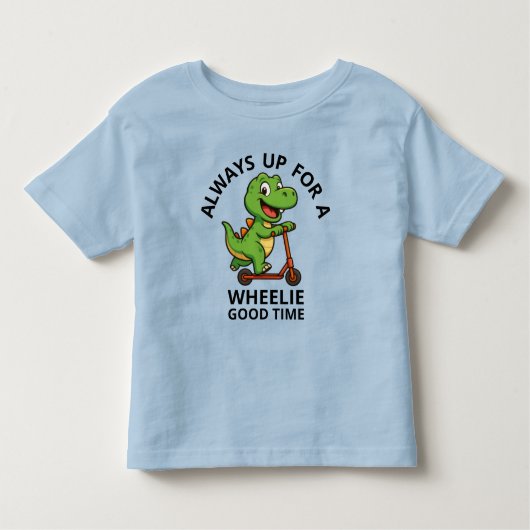 Niedlich Green Dinosaurier Kleinkind T-shirt (Vorderseite)