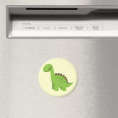 Niedlich Green Dinosaurier Magnet (In Situ (Geschirrspüler))
