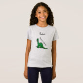 Niedlich Green Dinosaurier T-Shirt (Vorne ganz)
