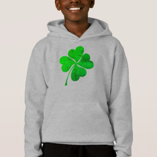 Niedlich Green Lucky 4 Blätter Clover St. Patrick' Hoodie