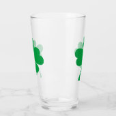 Niedlich Green Lucky 4 Blätter Herz Clover Kleebla Glas (Links)