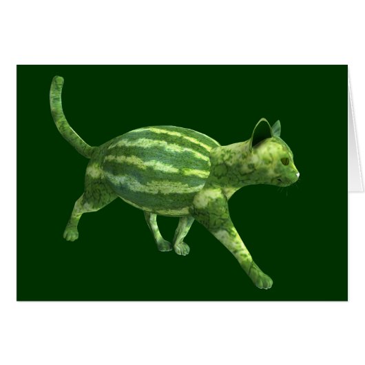 Niedlich Green Melon Bengalcat (Vorderseite (Horizontal))