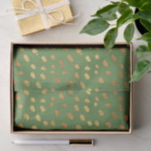 Niedlich Green und Gold Seidenpapier (Geschenk)