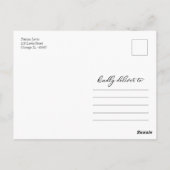 Niedlich Greenery Eucalyptus Brautparty Vielen Dan Postkarte (Rückseite)