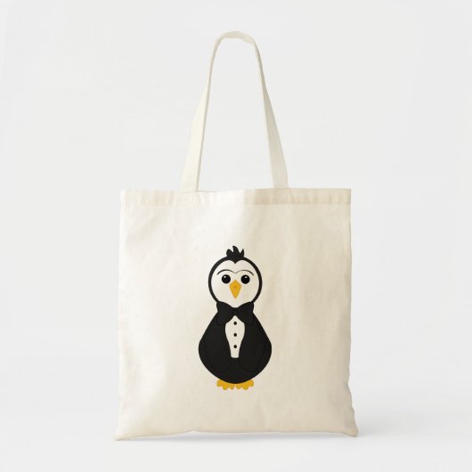 Niedlich Groom Penguin Tragetasche (Vorne)