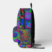 Niedlich Groovy Blume Garten Bedruckter Rucksack (Rechts)