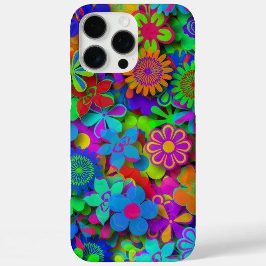 Niedlich Groovy Blume Garten Case-Mate iPhone Hülle (Rückseite)