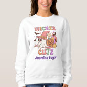 Niedlich, Groovy Ghost Sweatshirt (Vorderseite)