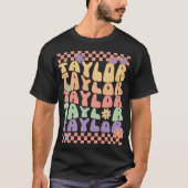 Niedlich Groovy Girl Vorname Taylor Retro 80 T-Shirt (Vorderseite)