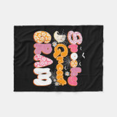 Niedlich Groovy One Spooky Great Gram Ghost Hallow Fleecedecke (Vorderseite (Horizontal))