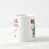 Niedlich Groovy Retro Weihnachten Kaffeetasse (Mittel)