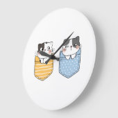 Niedlich Große Wanduhr (Winkel)