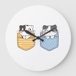 Niedlich Große Wanduhr