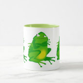NIEDLICH GRUMPY GREEN FROG TASSE (Zentrum)