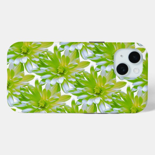 Niedlich grüne blühende Blume Grün daisy Case-Mate iPhone Hülle (Rückseite (Horizontal))