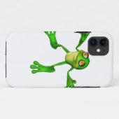 Niedlich-grüner Froggy Case-Mate iPhone Hülle (Rückseite (Horizontal))