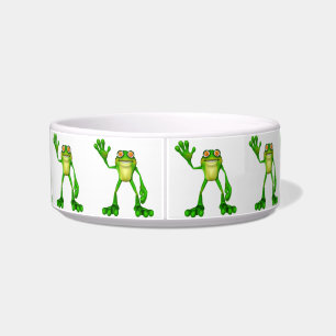 Niedlich-grüner Froggy Napf