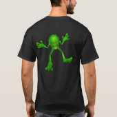 Niedlich-grüner Froggy T-Shirt (Rückseite)