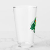 Niedlich grünes Cthulhu-Monster Glas (Rechts)