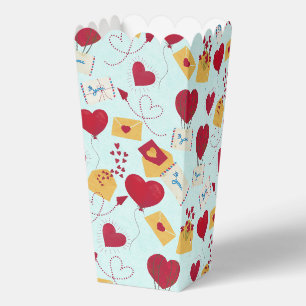Niedlich Grungy Hübsch Valentines Liebe Brief Geschenkschachtel