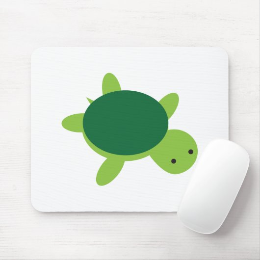 Niedlich-Grünschildkröte Mousepad (Mit Mouse)