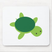 Niedlich-Grünschildkröte Mousepad (Vorne)