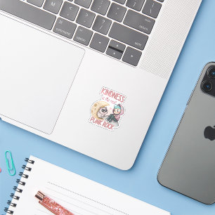 Niedlich-Güte-Sticker — Adorable Held & Fluffy Hun Aufkleber