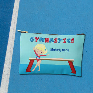 Niedlich Gymnastik Blonde Girl Personalisierte Kin Zubehörtasche