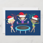 Niedlich Gymnastik Giro del Malcantone Feiertagskarte (Vorderseite)