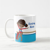 Niedlich Gymnastik Kaffeetasse (Links)