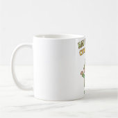 Niedlich haben einen Jolly Christmas Elf Doodle Kaffeetasse (Links)