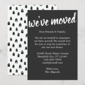 Niedlich haben wir die Ankündigung "Black Moving"  (Vorne/Hinten)