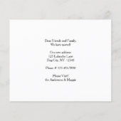 Niedlich haben wir die Ankündigung, Hunde zu beweg (Rückseite)