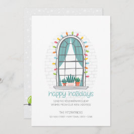 Niedlich haben wir die neue Ferienwohnung in New H Feiertagskarte