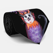 Niedlich Halloween Art Neck Tie Krawatte (Gerollt)