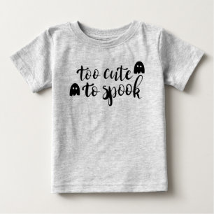 Niedlich, Halloween-Baby-T - Shirt zu sprechen