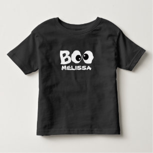 Niedlich Halloween Boo Personalisiert Kleinkind T-shirt