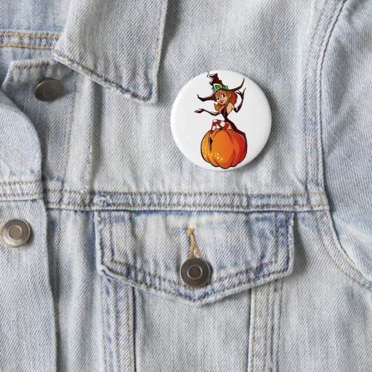 Niedlich Halloween Button (Beispiel)