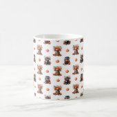 Niedlich Halloween Candy Jars | Pumpkins Fall Patt Kaffeetasse (Mittel)